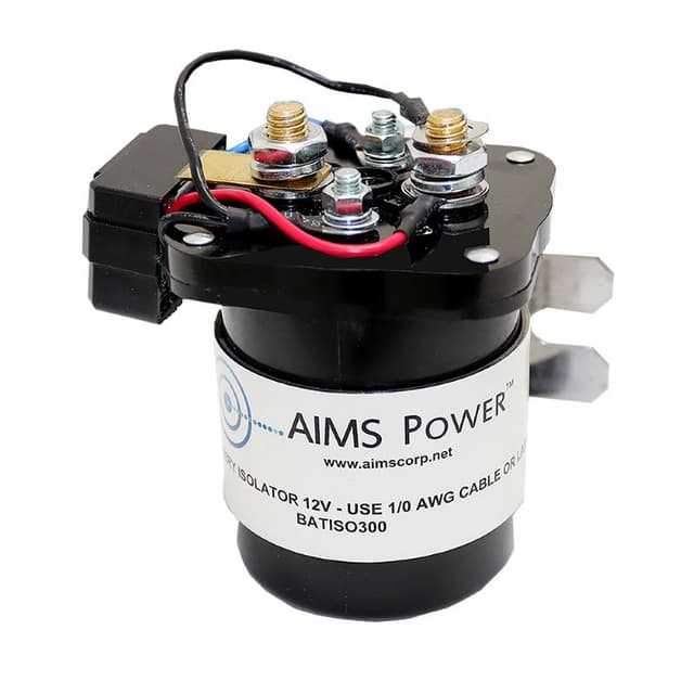 AIMS Dual Sensing Smart Battery Isolator 300 Amp Automatic