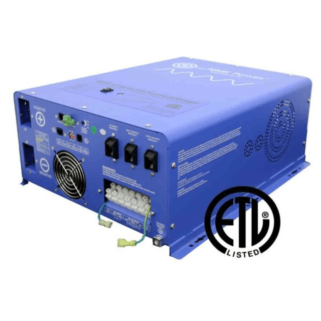 Aims 6000 Watt 24Vdc 120/240Vac PS Inverter Charger PICOGLF6024240SUL