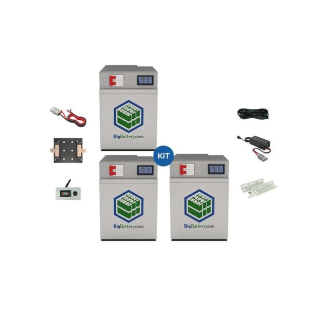 BigBattery 48V EAGL KIT B- LiFePO4 – 90Ah – 4.608kWh