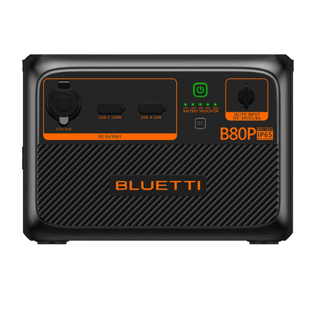 BLUETTI B80P Expansion Battery 806Wh LiFePO4 Battery Pack