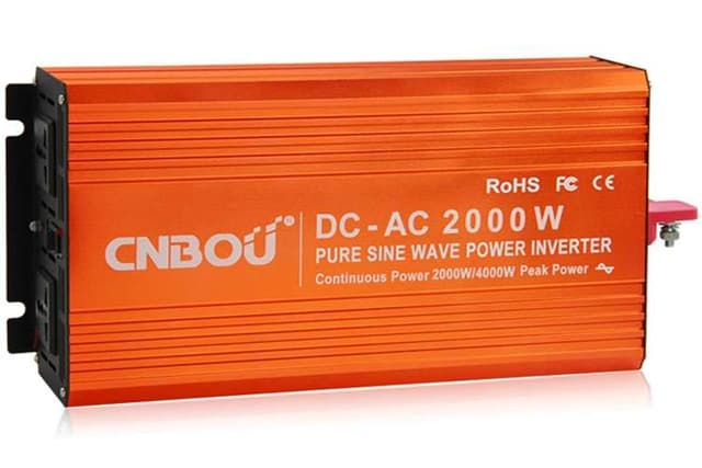 CNBOU 2000 Watt 12V Pure Sine Wave Inverter B12P2000W-1