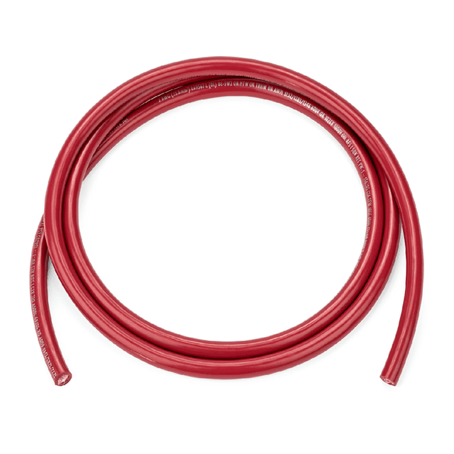 COMPONENT TEST- 4 AWG RED Battery Cable Raw Component