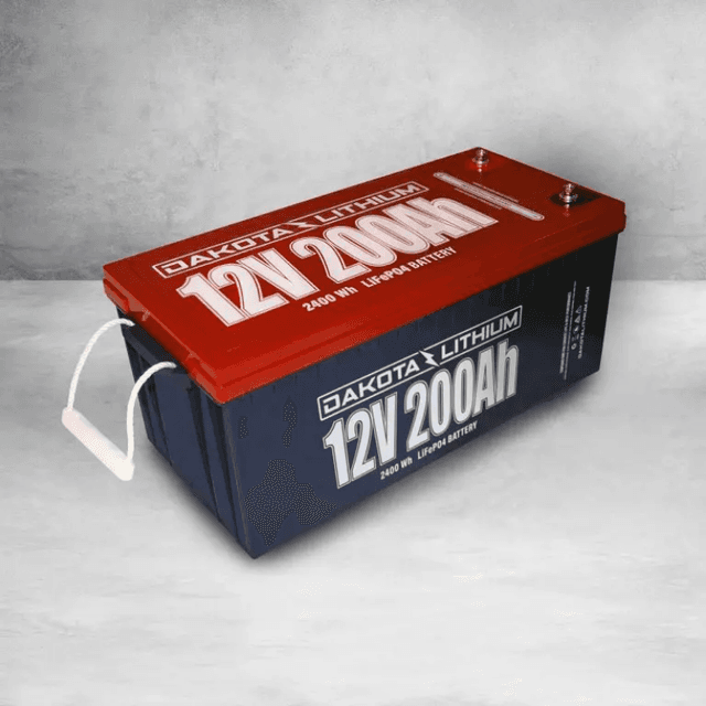 Dakota Lithium 12V 200Ah LiFePO4 Deep Cycle Battery