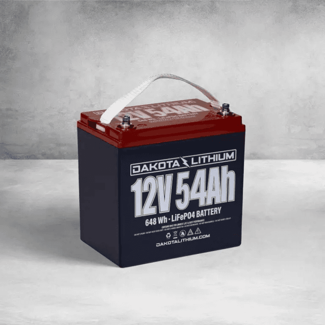 Dakota Lithium 12V 54Ah Deep Cycle LiFePO4 Battery
