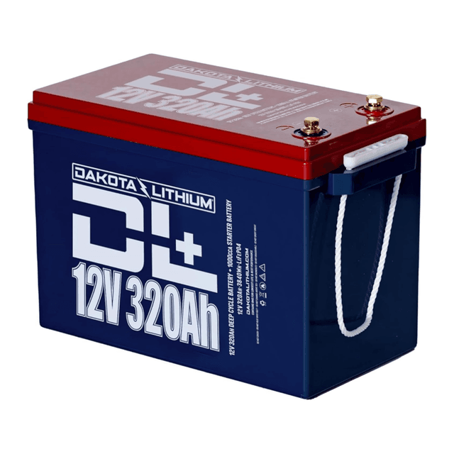DL+ 12V 320Ah LiFePO4 Dual Purpose Battery