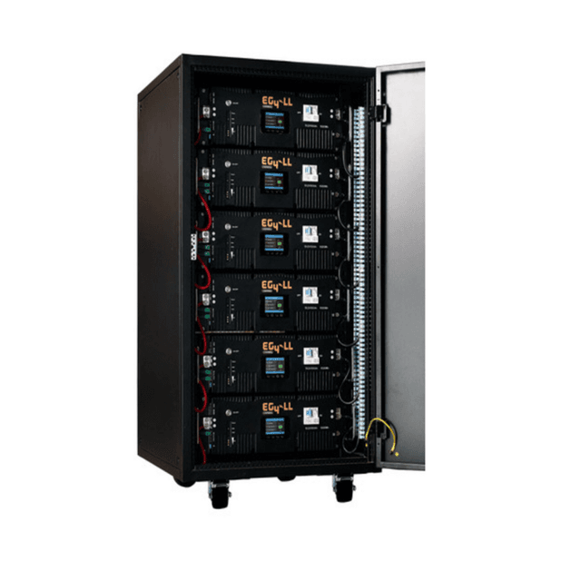 EG4 LL-S Lithium Batteries Kit 30.72kWh 6 Server Rack Batteries With Pre-Assembled Enclosed Rack