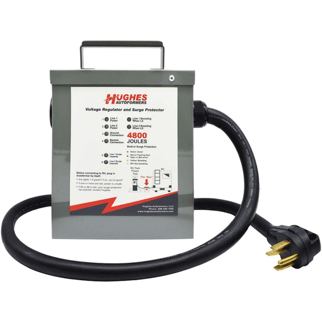 Hughes Autoformers 50 Amp Voltage Booster with Surge Protection