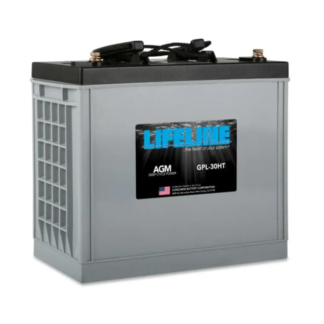 Lifeline 150Ah 12V AGM Deep Cycle Battery GPL-30HT