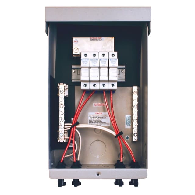 MidNite Solar Pre-Wired MNPV4 Combiner