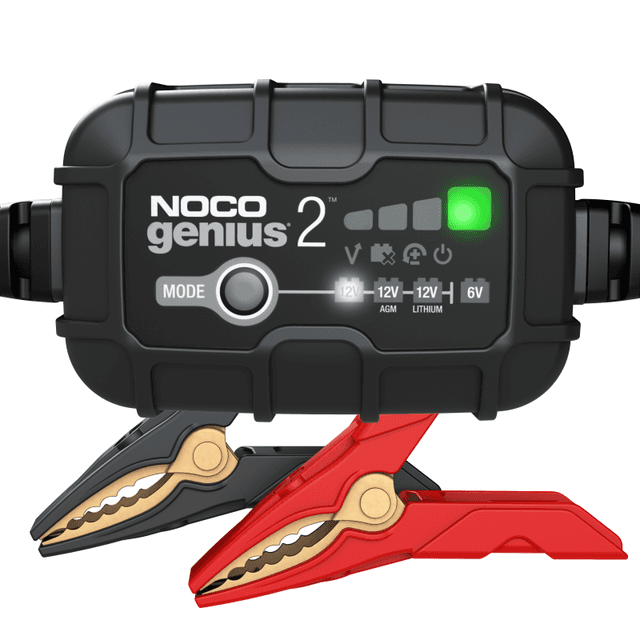 NOCO GENIUS2 6V/12V 2-Amp Smart Battery Charger