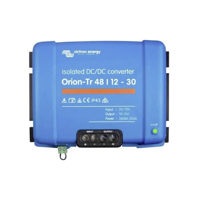 Open Box Orion-Tr 48 / 12 30A (360W) Isolated DC-DC converter