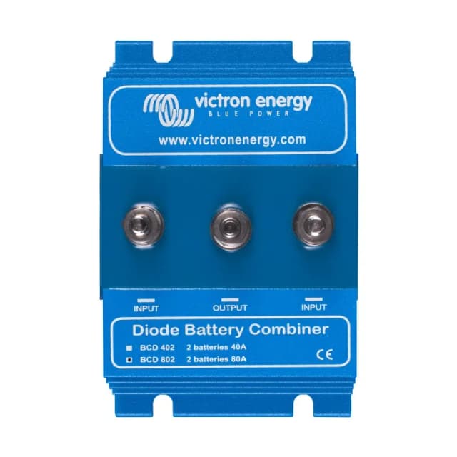 Open Box Victron BCD 802 80A Diode Battery Combiner (2 Batteries)