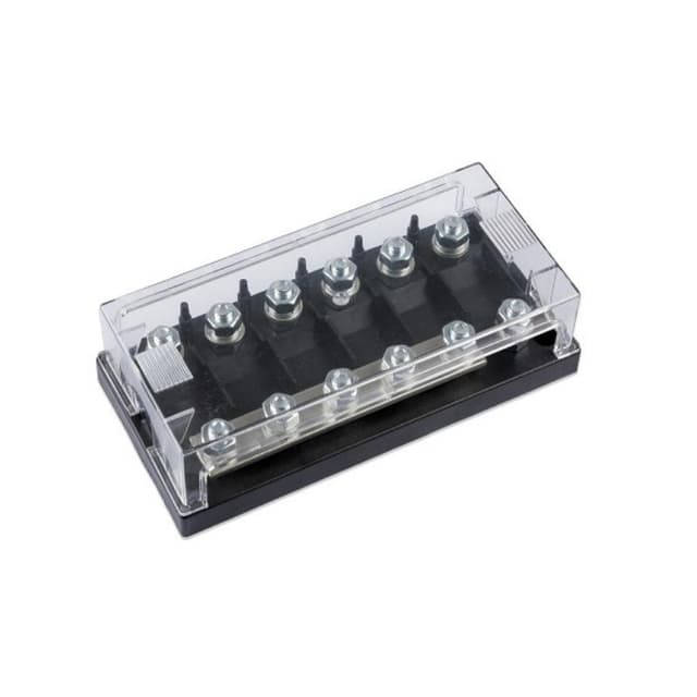 Open Box Victron Fuse holder 6-way for MEGA-fuse