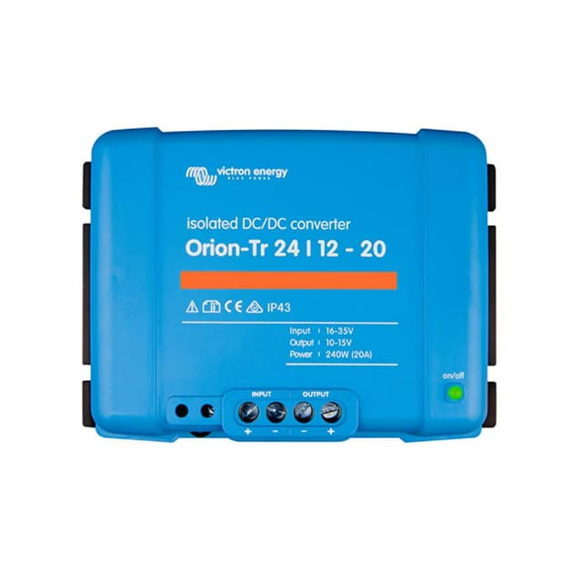 Open Box Victron Orion-Tr IP43 24/12 Volt 20A Isolated Converter
