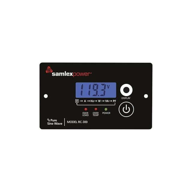 Samlex Inverter Remote Control Panel Switch