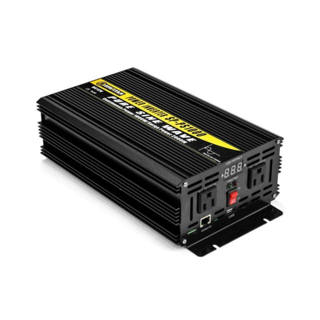 Spartan Power 1000 Watt 12V Pure Sine Wave Inverter
