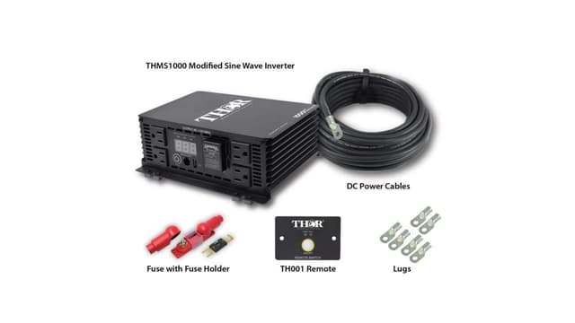 Thor 1000 Watt Kit with Inverter, Cables & 100A Fuse THMS1000 KIT2