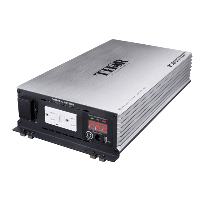 Thor 2000 Watt 12V Pure Sine Inverter THPW2000