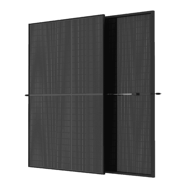 Trina 395W Vertex S Black / Transparent Back Sheet Black (Pallet of 12)