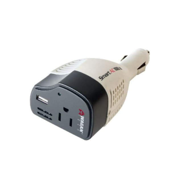Wagan 210 Watt 12 Volt Smart AC USB Power Inverter 2295-6