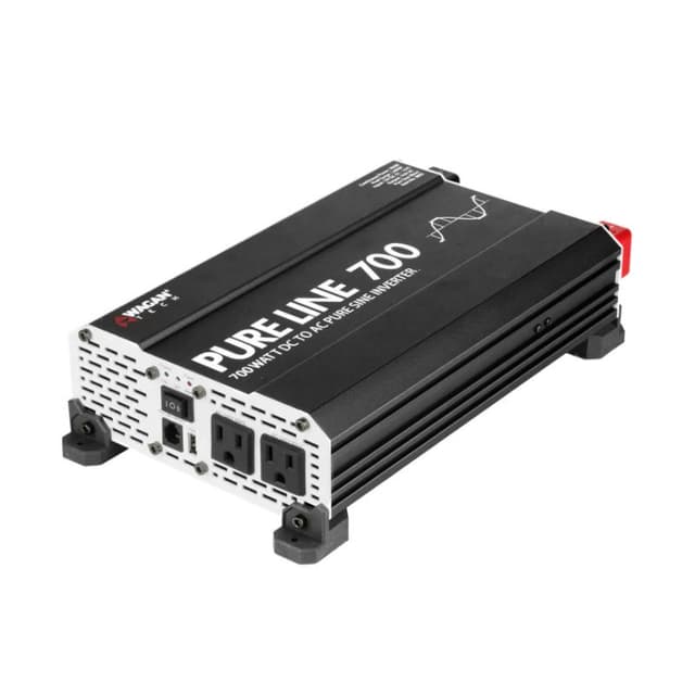Wagan Pure Line 700 Watt 12V Pure Sine Wave Inverter