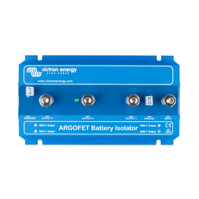 10 Year Warranty for ArgoFET Battery Isolators – 3 Batteries 200A