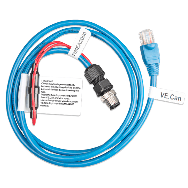 10 Year Warranty for VE.Can to NMEA 2000 micro-C male cable