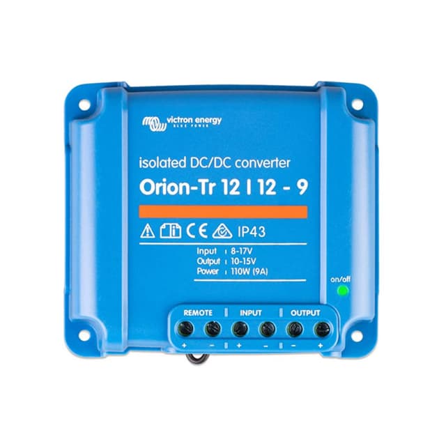 10 Year Warranty for Orion IP43 12/12V 9A ISOLATED