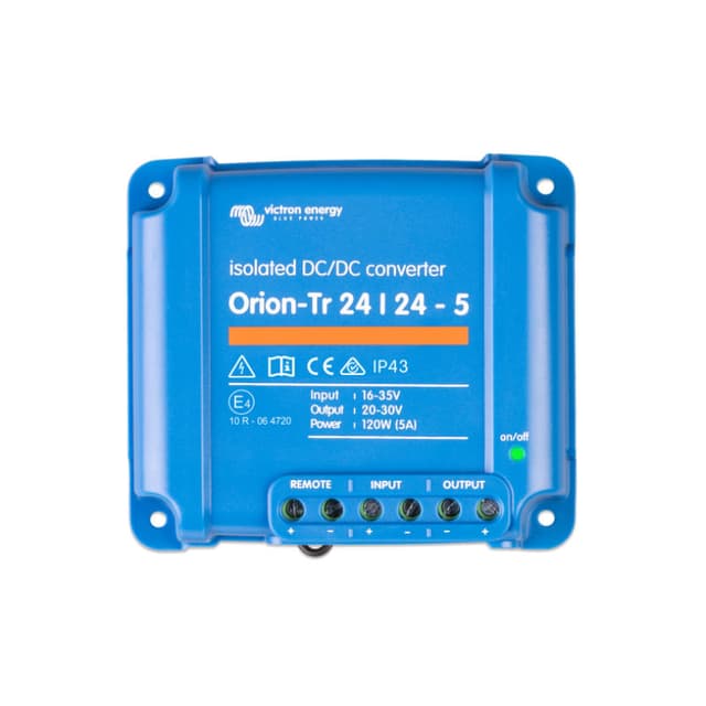 10 Year Warranty for Orion IP43 24/24V 5A ISOLATED