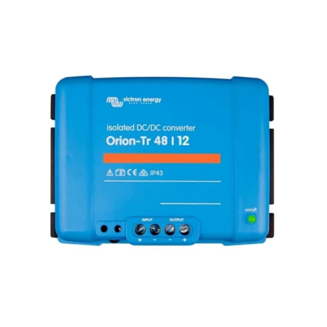 10 Year Warranty for Orion IP43 48/12V 20A ISOLATED