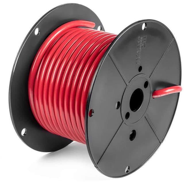 Spartan Power Bulk Battery Cable, Made in The USA, UL Listed 100% Pure Copper Wire