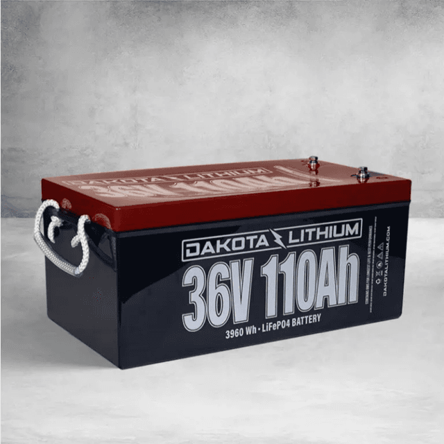 Dakota Lithium 36V 110Ah Deep Cycle LiFePO4 Single Battery