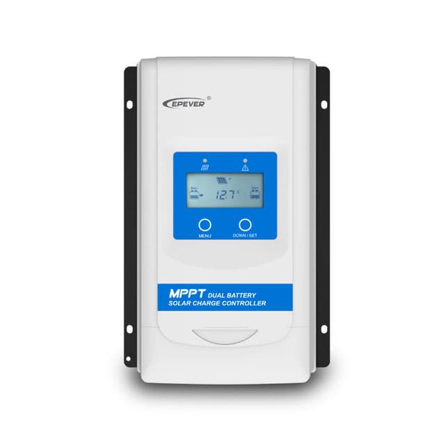 EPEVER DuoRacer Dual Battery MPPT Charge Controller 60V 30A 12V DDS