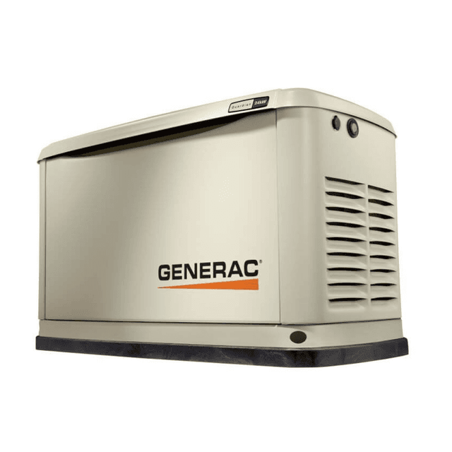 Generac 7209 24/21kW Air-Cooled Standby Generator, Aluminum Enclosure