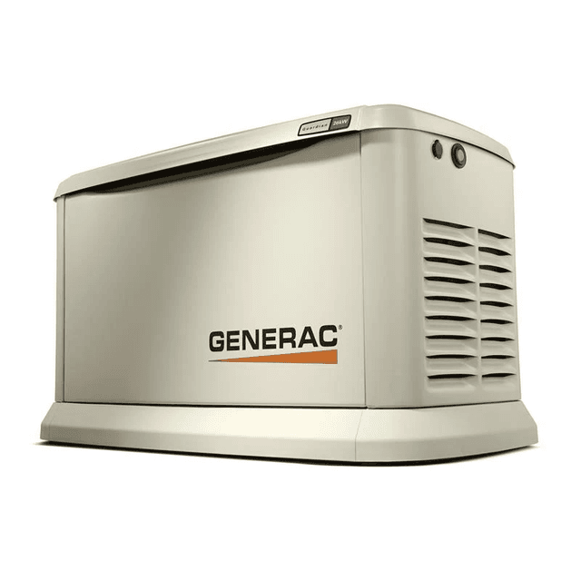 Generac 7290 26/22.5kW Air-Cooled Standby Generator, Aluminum Enclosure