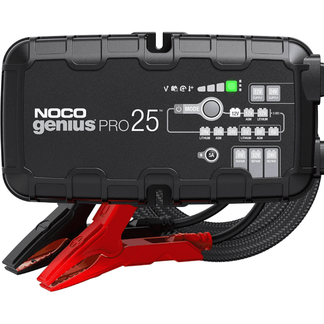NOCO GENIUSPRO25 6V/12V/24V 25A Smart Battery Charger