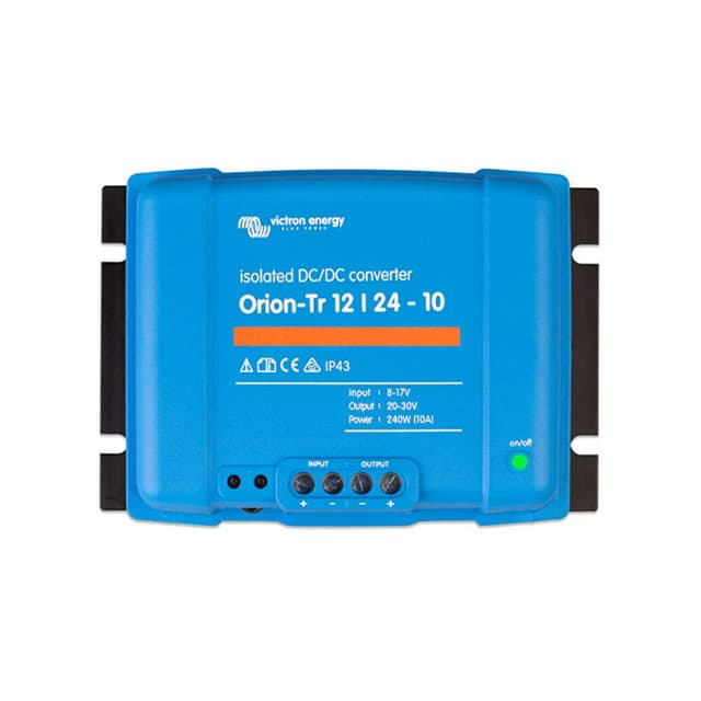Open Box Victron Orion-Tr IP43 12/24 Volt 10A Isolated Converter