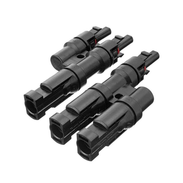 Spartan Power T Branch 2 to 1 Connector Parallel Solar Panel Cable Connectors MFF + MMF