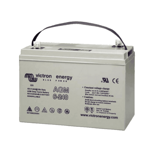 Victron Energy 6V/240Ah AGM Deep Cycle Battery