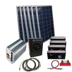 Aims 720W Off-Grid Solar Kit with 5000W Modified Sine Inverter