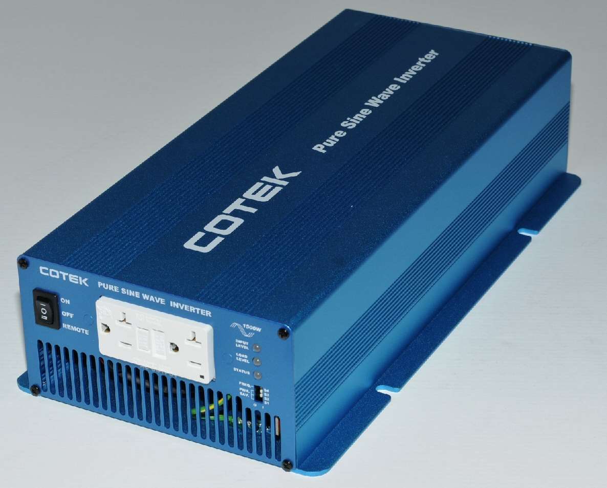 COTEK 1500 Watt 12V Pure Sine Inverter SK1500-112