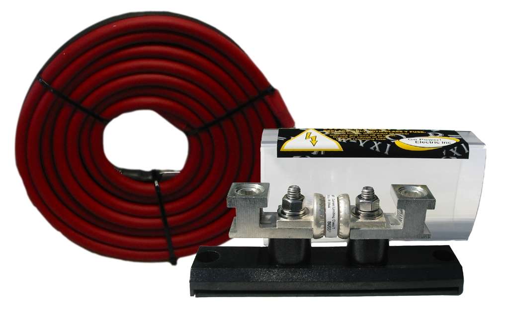 Go Power 2000-2500 Watt Inverter Install Kit GP-DC-KIT4