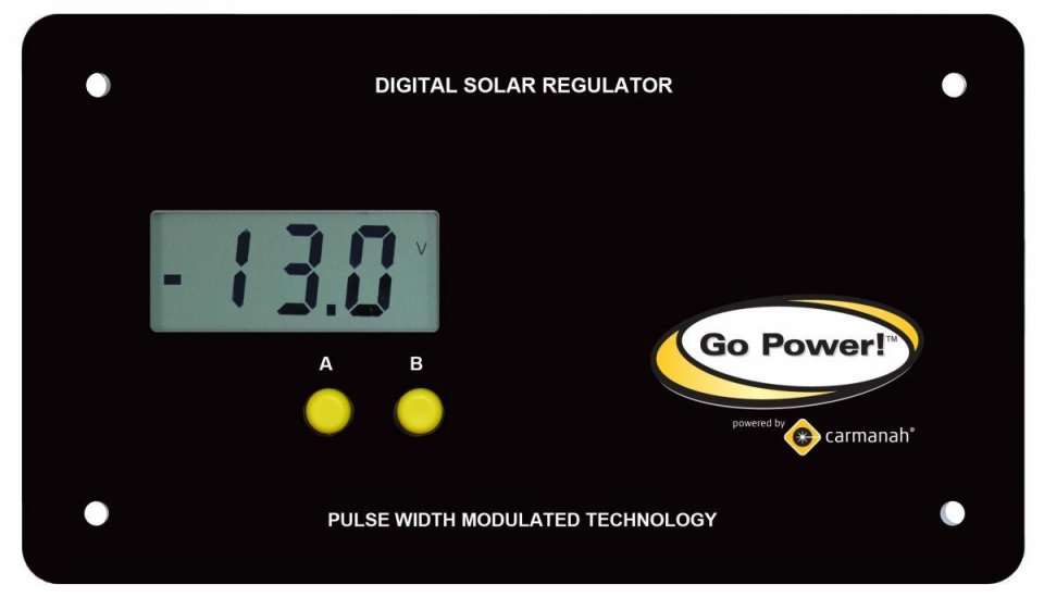 Go Power 12V 30A Digital Solar Controller GP-PWM-30