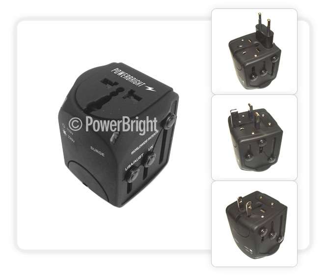 Power Bright Worldwide Travel Adapter WT-141