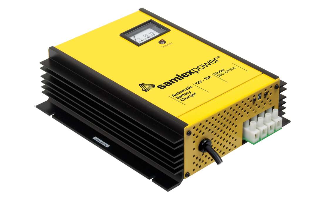Samlex 15A 12V Battery Charger SEC-1215UL