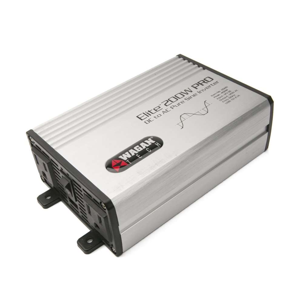 Wagan 200 Watt 12V Pure Sine Inverter Elite 2600