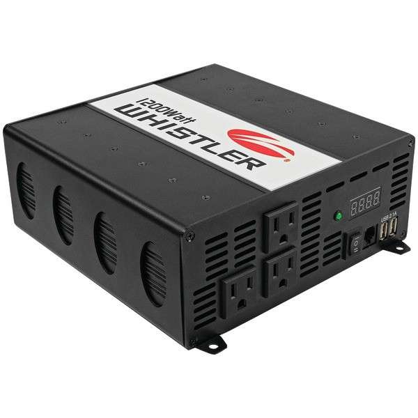 Whistler 1200 Watt 12V Power Inverter XP1200i