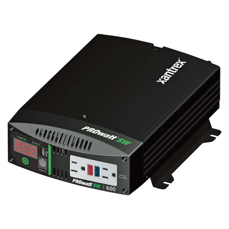 Xantrex PROwatt SW 600 Watt 12V Pure Sine Inverter 806-1206